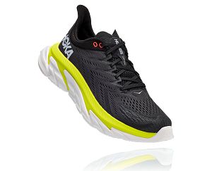 Hoka One One Clifton Edge Mens Road Running Shoes Anthracite/Evening Primrose | AU-7359642